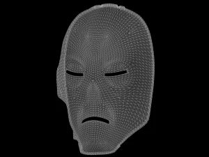 Skyrim Dragon Priest Mask - Vokun 3D Model