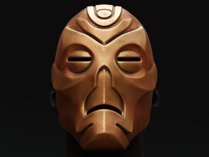 Skyrim Dragon Priest Mask - Volsung 3D Модель