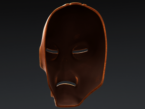 Skyrim Dragon Priest Mask - Volsung 3D Модель