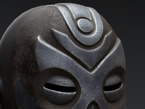 Skyrim Dragon Priest Mask - Nahkriin Modelo 3D