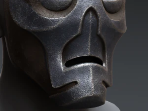 Masque de pr&ecirc;tre dragon de Skyrim - Nahkriin Modèle 3D