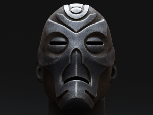 Skyrim Dragon Priest Mask - Nahkriin Modelo 3D