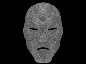 Masque de pr&ecirc;tre dragon de Skyrim - Nahkriin Modèle 3D