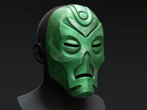 Maschera del Sacerdote Drago di Skyrim - Rahgot Modello 3D