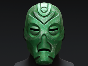 Skyrim Dragon Priest Mask - Rahgot Modèle 3D