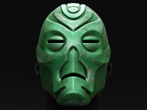 Skyrim Dragon Priest Mask - Rahgot Modèle 3D