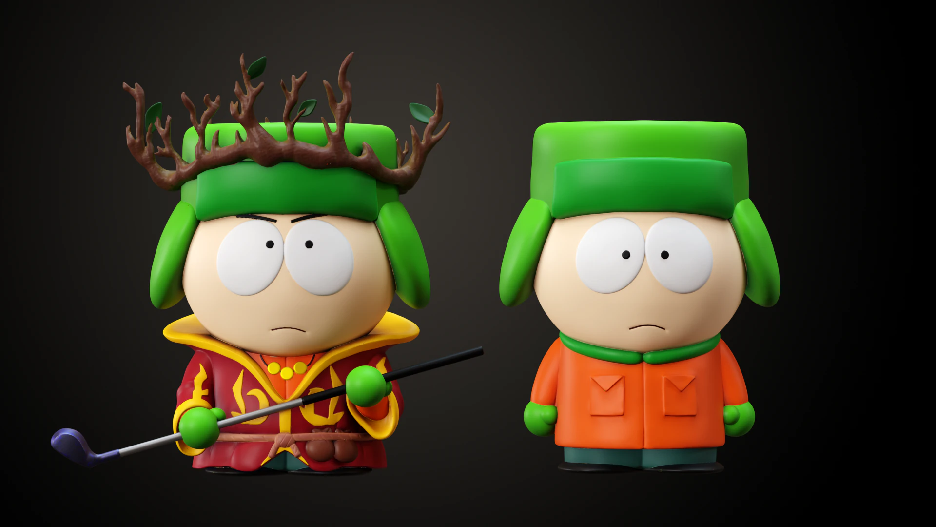 South Park Kyle Models 3D Print Model .c4d .max .obj .3ds .fbx .stl .blend 
