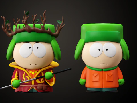 サウスパーク カイル モデル 3Dプリントモデル