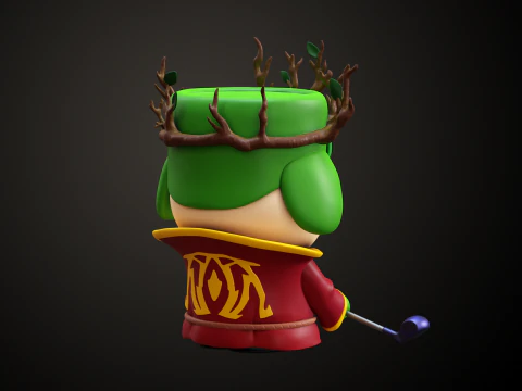 South Park Kyle Models 3D Print Model