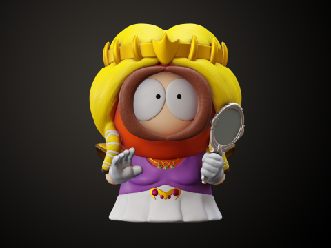 South Park Kenny Models 3D प्रिंट मॉडल