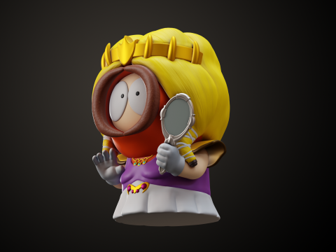 South Park Kenny Models 3D प्रिंट मॉडल