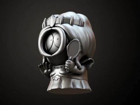 South Park Kenny Models 3D Print Model