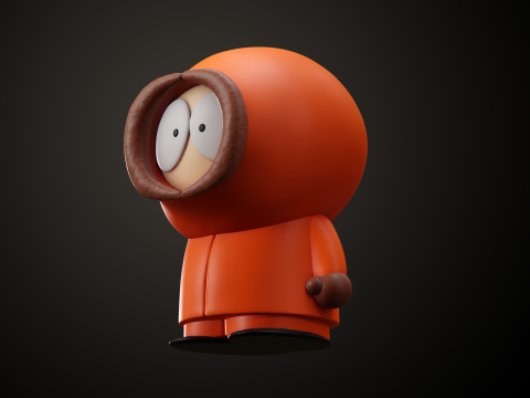 South Park Kenny Models 3D प्रिंट मॉडल