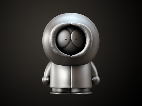 South Park Kenny Models 3D प्रिंट मॉडल