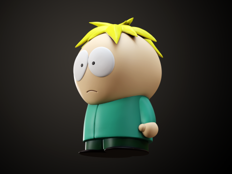 South Park Butters Models 3D Print Model