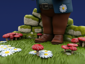 Holder Garden Gnome Modelo de Impressão 3D