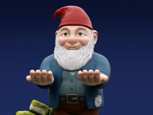 Holder Garden Gnome Modelo de Impressão 3D