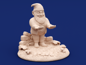 Holder Garden Gnome Modelo de Impressão 3D