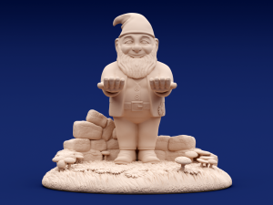 Holder Garden Gnome Modelo de Impressão 3D