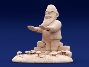 Holder Garden Gnome Modelo de Impressão 3D