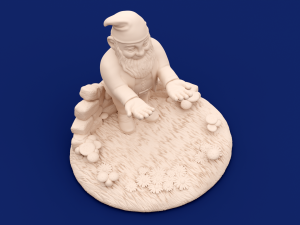 Holder Garden Gnome Modelo de Impressão 3D