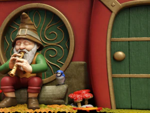 Pied Pieper Gnome House Box - Printable 3D Print Model