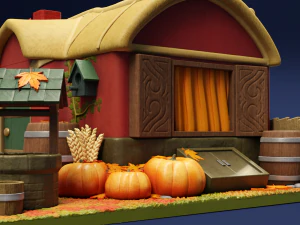 Pied Pieper Gnome House Box - Printable 3D Print Model