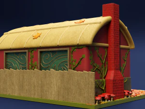 Pied Pieper Gnome House Box - Printable 3D Print Model
