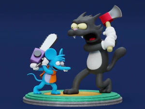 D&eacute;mangeaisons et rayures imprimables Modèles 3D en vedette