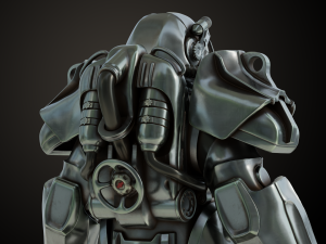 Fallout T60 Power Armour Modello di stampa 3D