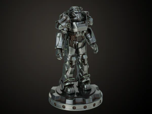 Armadura de poder Fallout T60 Modelo de impresión 3D