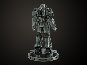 Fallout T60 Power Armour Modello di stampa 3D