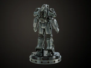 Armadura de poder Fallout T60 Modelo de impresión 3D
