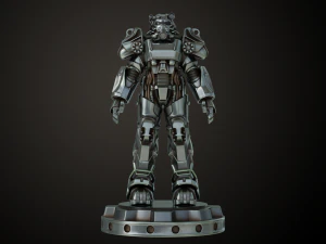 Armadura de poder Fallout T60 Modelo de impresión 3D