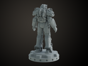 Fallout T60 Power Armour Modello di stampa 3D