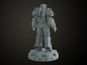 Armadura de poder Fallout T60 Modelo de impresión 3D
