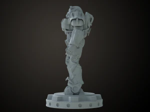 Armadura de poder Fallout T60 Modelo de impresión 3D
