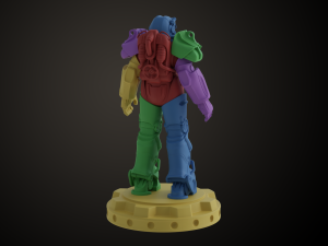 Fallout T60 Power Armour Modello di stampa 3D