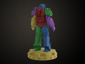 Armadura de poder Fallout T60 Modelo de impresión 3D