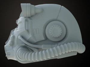 Fallout T60 Helmet 3D Print Model
