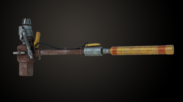 Fallout Super Sledge Hammer Modelo de Impressão 3D .c4d .max .obj .3ds .fbx .stl .blend
