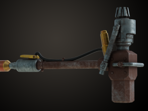 Fallout Super Sledge Hammer Modelo de Impressão 3D