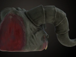 Fallout Deathclaw Head 3D Print Model