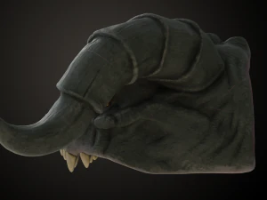Fallout Deathclaw Head 3D Print Model