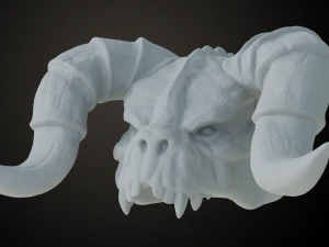 Fallout Deathclaw Head 3D Print Model