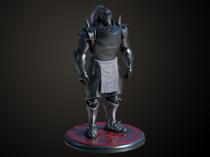 Alphonse Elric 3D 打印模型