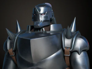 Alphonse Elric 3D Print Model