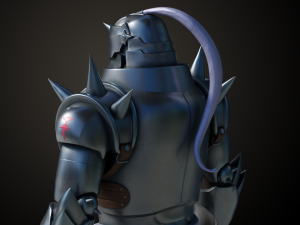 Alphonse Elric 3D Print Model