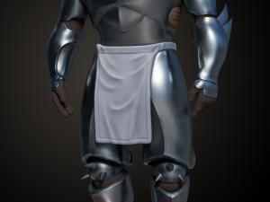 Alphonse Elric 3D Print Model