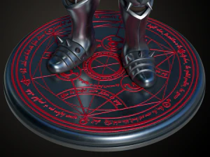 Alphonse Elric 3D Print Model